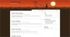 Desktop Screenshot of macalope.com
